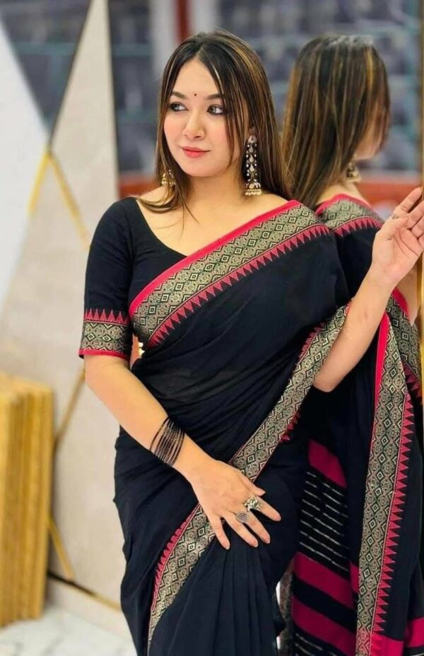 টাঙ্গাইলের সুতি শাড়ি - Image 3